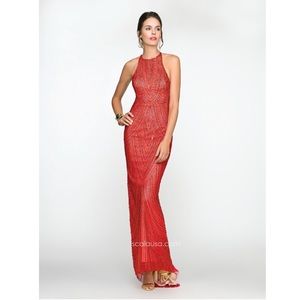 Scala Red Sequin dress